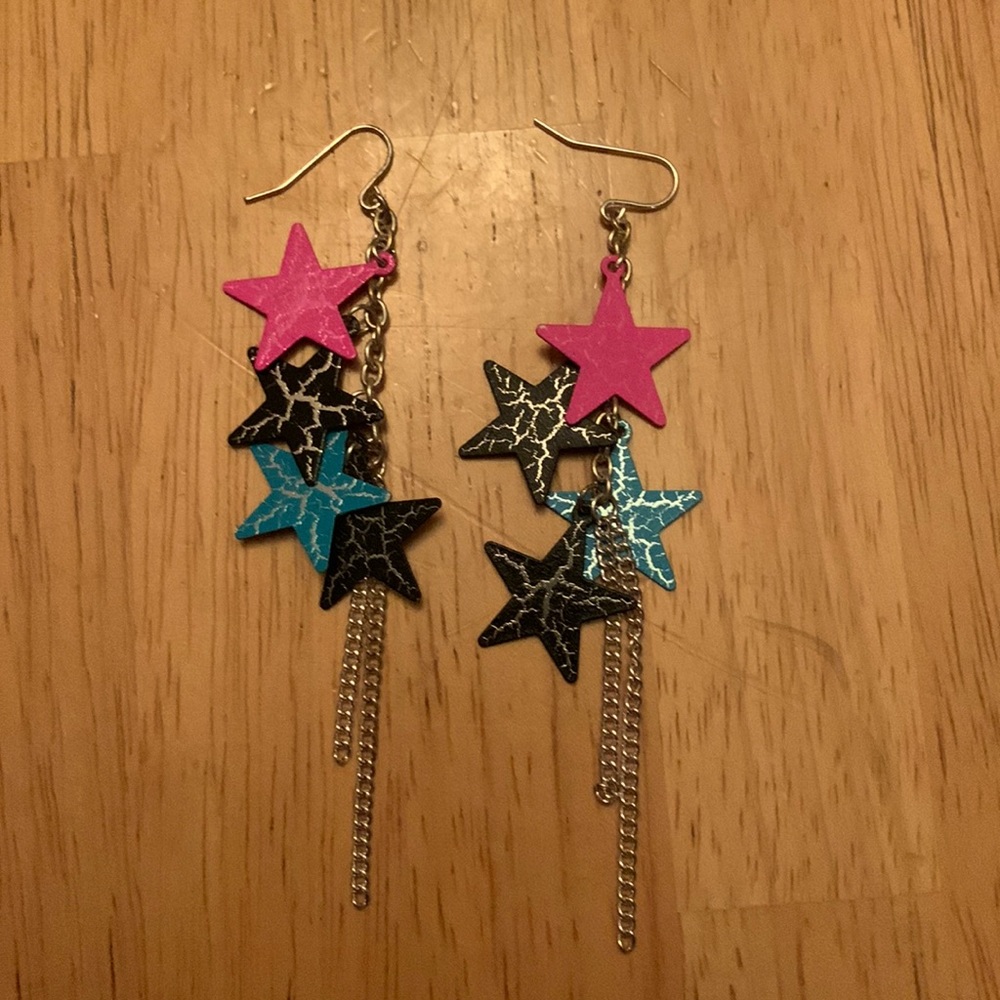 Pop punk earrings